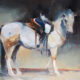Horseman 2, 2016 oil on canvas, 61 x 51 cm-sold