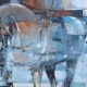 Blue Horse 2, 2017 watercolour 76 x 56 cm SOLD