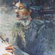 Woman Reading, watercolour, 56 x 38 cm- 2019