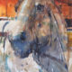Horse 19, 2019 watercolour, 76 x 56 cm SOLD